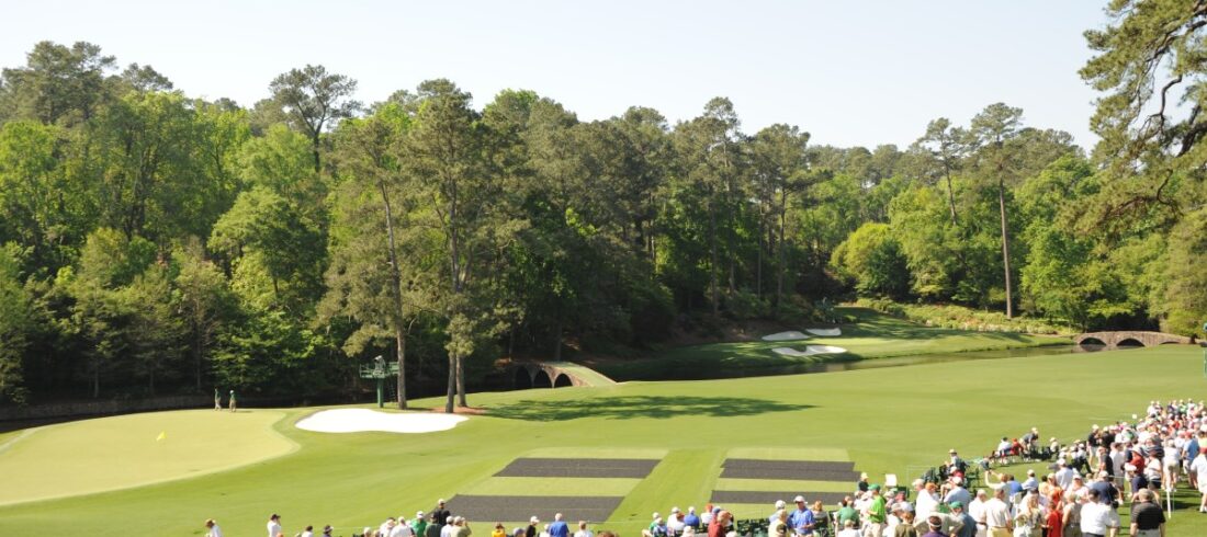 マスターズトーナメント会場のオーガスタGC