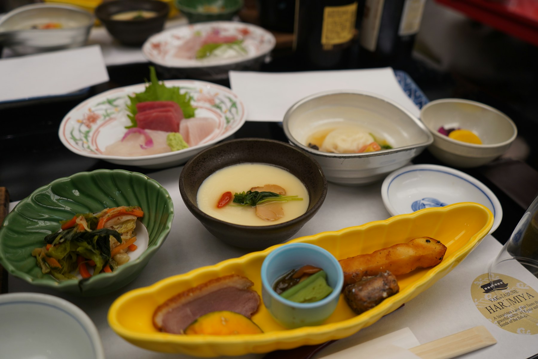 Illustrative Japanese dining photograph, not a confirmed restaurant or meal