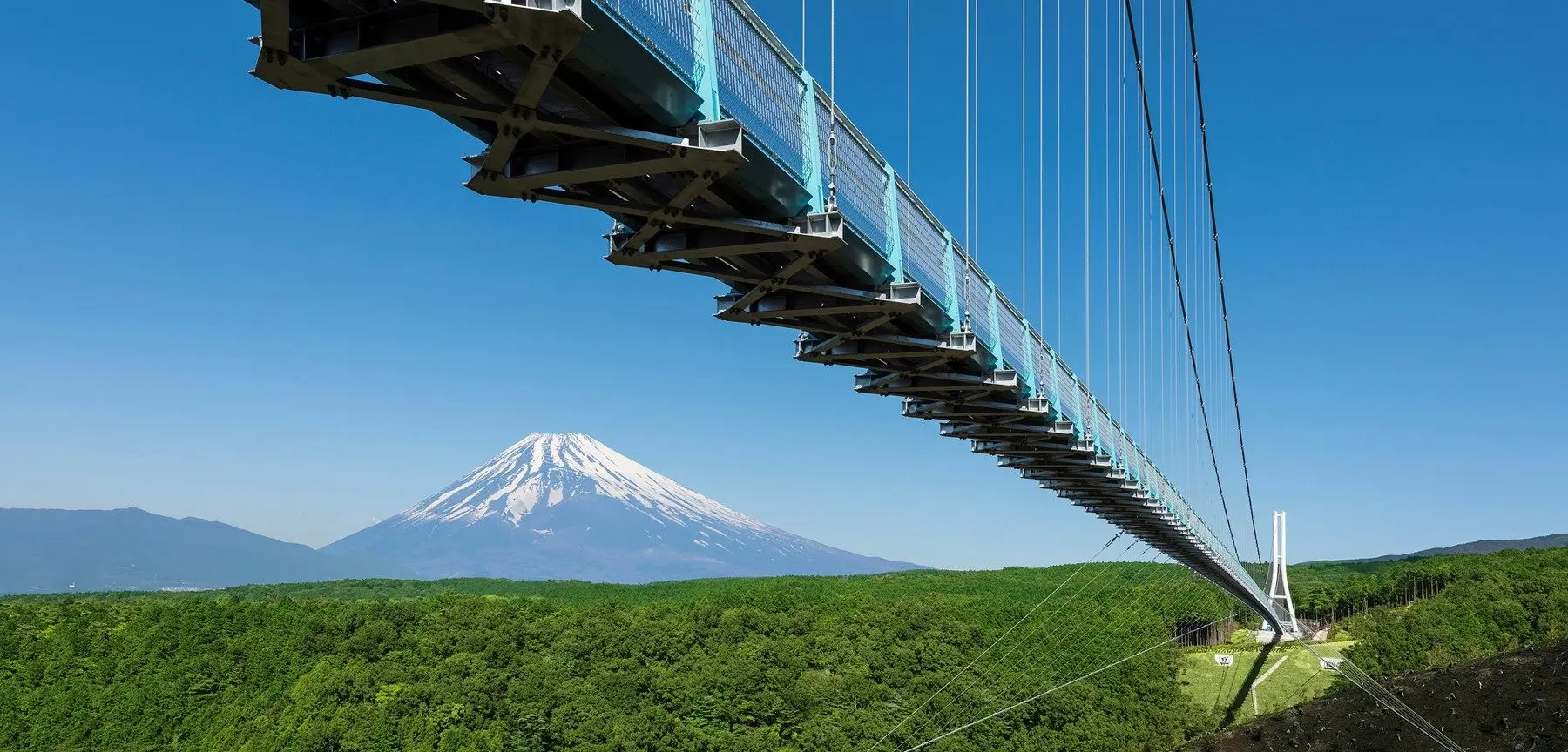 Mishima Skywalk and Mount Fuji