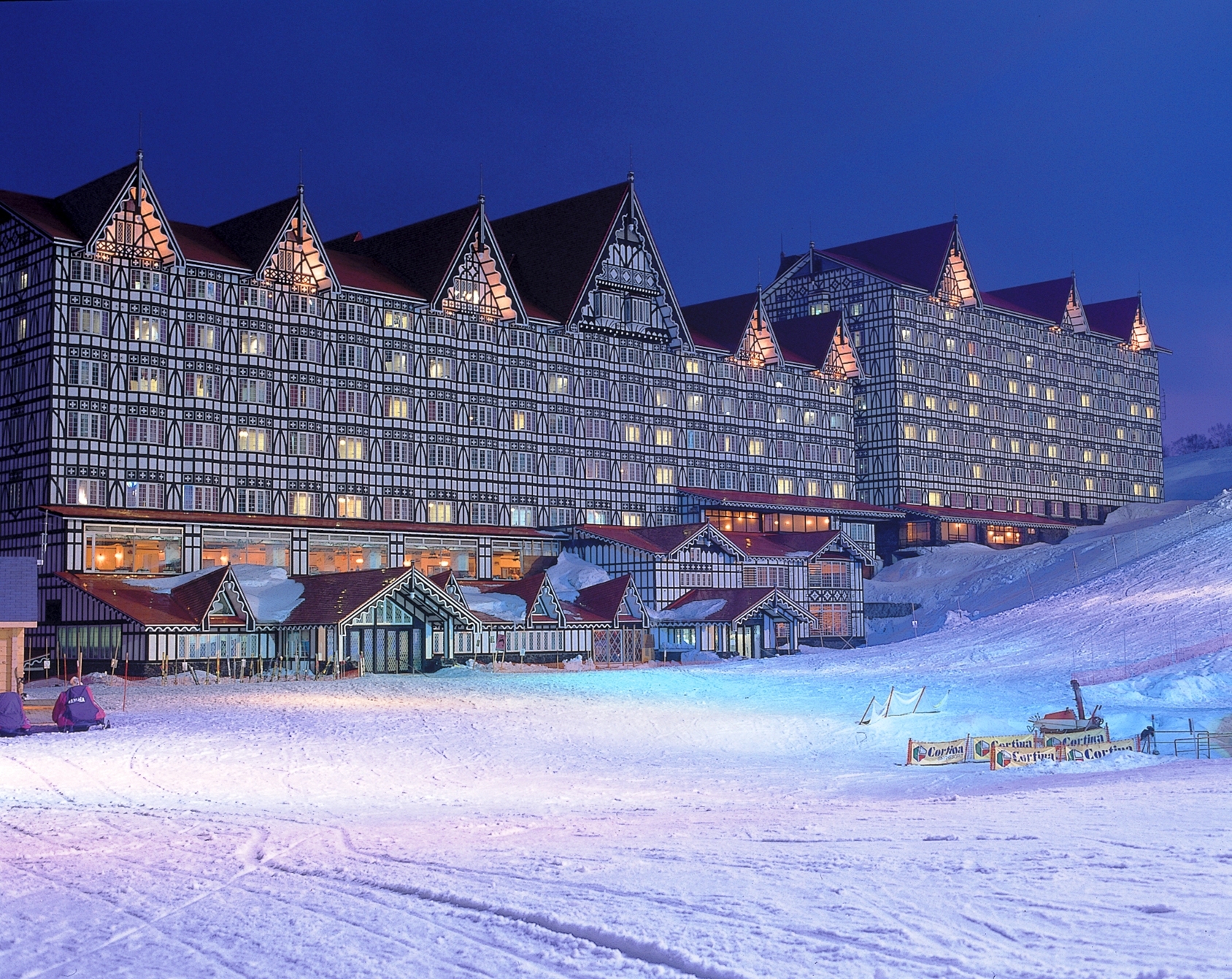 Illustrative ski resort accommodation in Hakuba; this hotel is not confirmed for the package