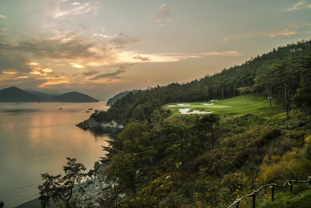 South Cape Owners Club golf course overlooking the ocean