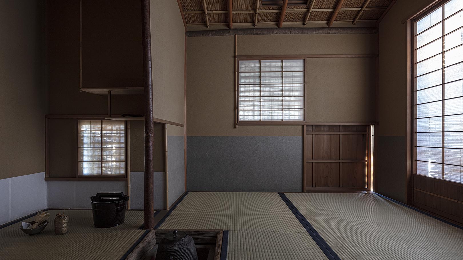 Traditional Japanese tea room